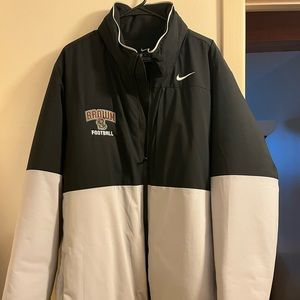 Nike XXL Brown Football Winter Jacket
